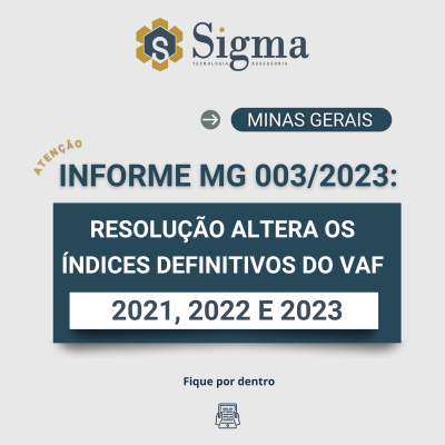 CAPA_SITE E WHATSAP_INFORME MG 003-2023 - ALTERAÇÃO INDICES DEFINITIVOS 2021, 2022 E 2023