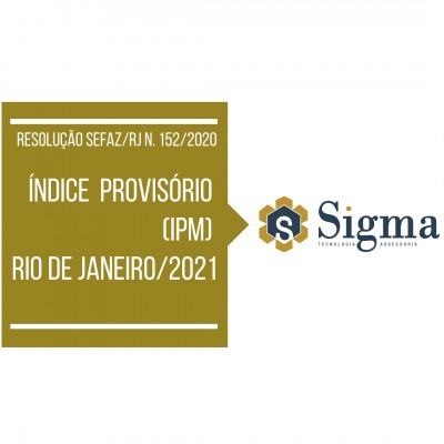 INDICE PROVISORIO RJ SEFAZ 152-2020